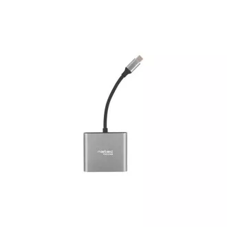 Adaptor multiport Natec Fowler MINI USB-C PD, USB 3.0, HDMI 4K