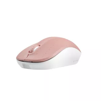 Mouse optic Natec TOUCAN/1600 DPI/Călătorie/Optic/1600 DPI/USB fără fir/Alb-roz
