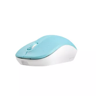 Mouse optic Natec TOUCAN/1600 DPI/Călătorie/Optic/1600 DPI/USB fără fir/Alb-albastru