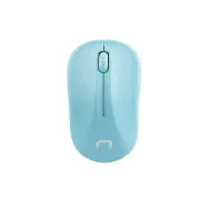 Mouse optic Natec TOUCAN/1600 DPI/Călătorie/Optic/1600 DPI/USB fără fir/Alb-albastru