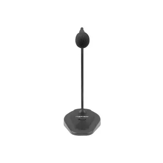 Microfon Natec GIRAFFE 2, Mini Jack, negru