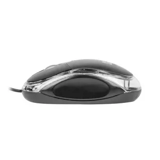 Mouse optic Natec VIREO 2/1000 DPI/Office/Optic/1000 DPI/USB cu fir/Negru