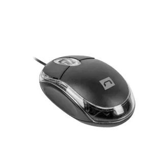 Mouse optic Natec VIREO 2/1000 DPI/Office/Optic/1000 DPI/USB cu fir/Negru