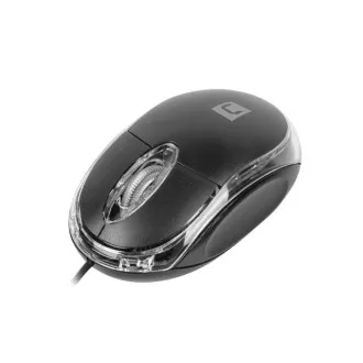 Mouse optic Natec VIREO 2/1000 DPI/Office/Optic/1000 DPI/USB cu fir/Negru