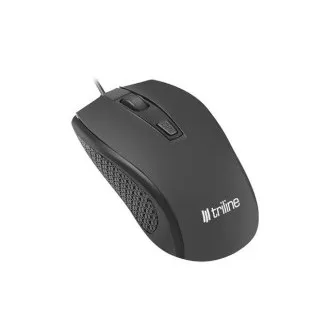 Mouse optic NATEC TRILINE 2, 1600DPI, negru 1.8 m Mouse optic NATEC TRILINE 2, 1600DPI, negru 1.8 m