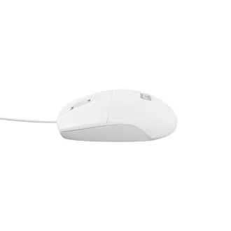 Mouse optic Natec RUFF 2/1000 DPI/Office/Optic/1000 DPI/USB cu fir/Alb