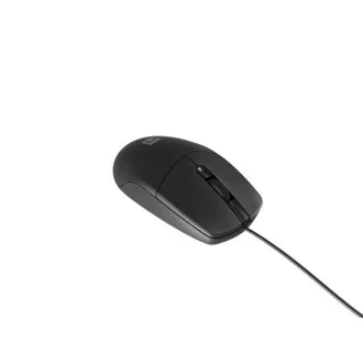 Mouse optic Natec RUFF 2/1000 DPI/Office/Optic/1000 DPI/USB cu fir/Negru