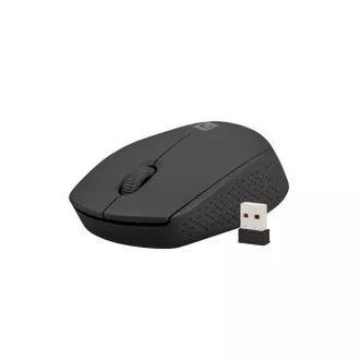 Mouse Natec STORK/Office/Optic/1600 DPI/USB fără fir/Negru