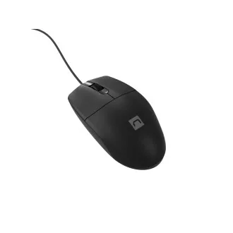 Mouse optic Natec RUFF Plus 1200 DPI/Office/Optic/1200 DPI/USB cu fir/Negru