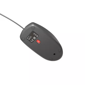 Mouse optic Natec RUFF Plus 1200 DPI/Office/Optic/1200 DPI/USB cu fir/Negru