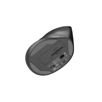 Natec CRAKE 2/Office/Optic/Dreaptaci/2400 DPI/USB+BT/Negru
