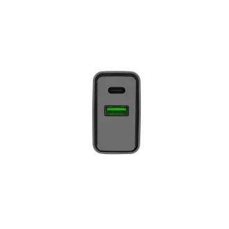 Incarcator universal Natec RIBERA 20W 1X USB-A + 1X USB-C, negru