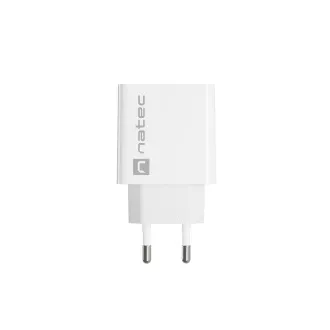 Incarcator universal Natec RIBERA 18W 1X USB-A, alb