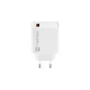 Incarcator universal Natec RIBERA 18W 1X USB-A, alb