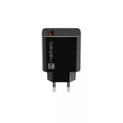 Incarcator universal Natec RIBERA 18W 1X USB-A, negru