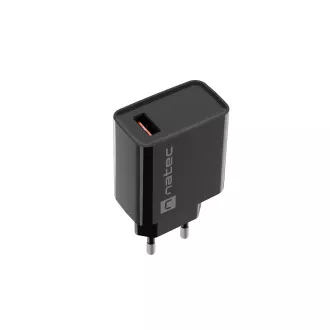 Incarcator universal Natec RIBERA 18W 1X USB-A, negru