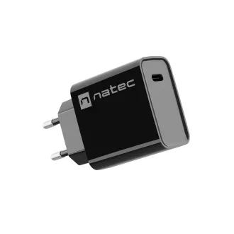 Incarcator universal Natec RIBERA 20W 1X USB-C, negru