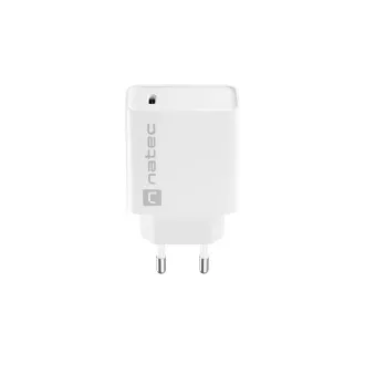 Incarcator universal Natec RIBERA 20W 1X USB-C, alb