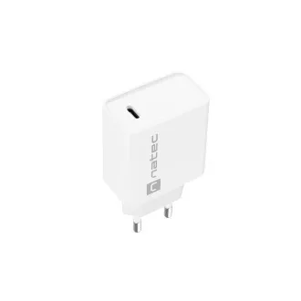Incarcator universal Natec RIBERA 20W 1X USB-C, alb