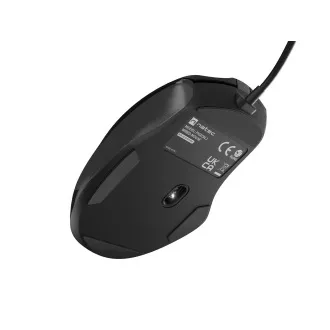 Mouse optic Natec PIGEON 2/4.000 DPI/Office/Optic/4.000 DPI/USB cu fir/Negru