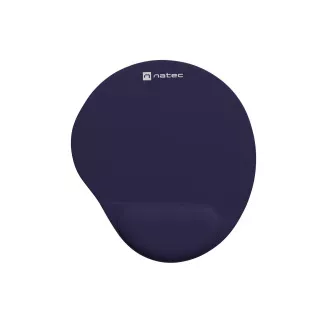 Mouse pad ergonomic cu gel Natec MARMOT, albastru închis, 245x225 mm