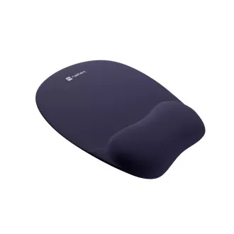 Pad mouse ergonomic Natec CHIPMUNK, spumă cu memorie, bleumarin, 230x200 mm