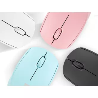 Mouse Natec STORK/Office/Optic/1600 DPI/USB fără fir/Albastru