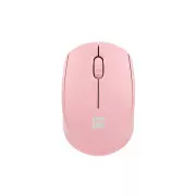 Mouse Natec STORK/Office/Optic/1600 DPI/USB fără fir/Roz