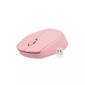 Mouse Natec STORK/Office/Optic/1600 DPI/USB fără fir/Roz