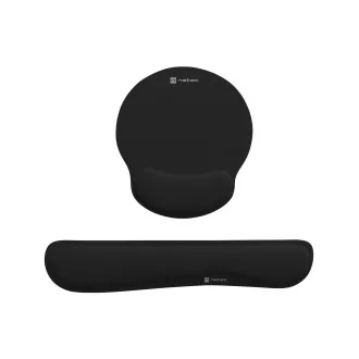 Set de suporturi ergonomice Natec CHIPMUNK 2 în 1, negre