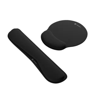 Set de suporturi ergonomice Natec CHIPMUNK 2 în 1, negre