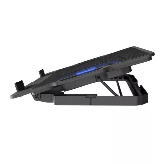 Placă de răcire pentru nb Natec DIPPER 2, 12.1-17.3", LED, 1 ventilator, 2 USB-uri