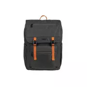 Rucsac pentru nb Natec NIALA 15.6", 18 L, negru - portocaliu