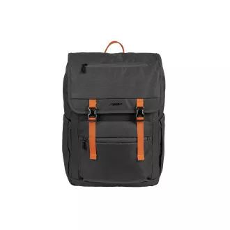 Rucsac pentru nb Natec NIALA 15.6", 18 L, negru - portocaliu