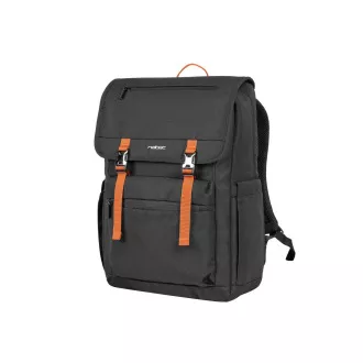Rucsac pentru nb Natec NIALA 15.6", 18 L, negru - portocaliu