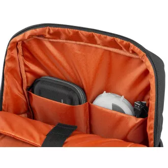 Rucsac pentru nb Natec NIALA 15.6", 18 L, negru - portocaliu