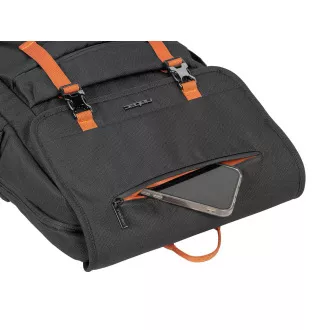 Rucsac pentru nb Natec NIALA 15.6", 18 L, negru - portocaliu