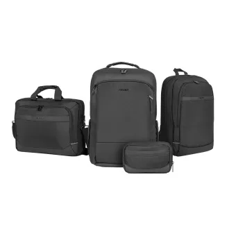 Rucsac pentru nb Natec KUDU Plus, 15.6", 16 L, negru