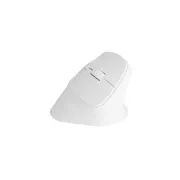 Mouse wireless Natec CRAKE 2/Office/Optic/2.400 DPI/USB+BT/Alb/Vertical/Optic/Pentru utilizatori dreptaci