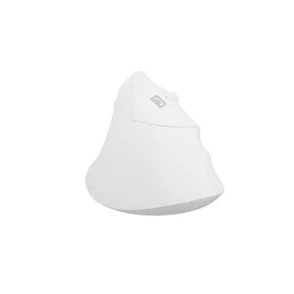Mouse wireless Natec CRAKE 2/Office/Optic/2.400 DPI/USB+BT/Alb/Vertical/Optic/Pentru utilizatori dreptaci