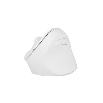 Mouse wireless Natec CRAKE 2/Office/Optic/2.400 DPI/USB+BT/Alb/Vertical/Optic/Pentru utilizatori dreptaci