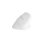 Mouse wireless Natec CRAKE 2/Office/Optic/2.400 DPI/USB+BT/Alb/Vertical/Optic/Pentru utilizatori dreptaci