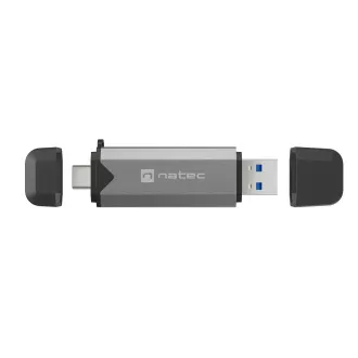 Cititor de carduri Natec SCARAB 3 USB-A + USB-C 3.1 GEN 1/microSD/microSDHC/microSDXC/SD/SDHC/SDXC/T-Flash
