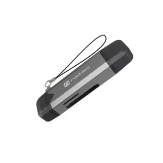 Cititor de carduri Natec SCARAB 3 USB-A + USB-C 3.1 GEN 1/microSD/microSDHC/microSDXC/SD/SDHC/SDXC/T-Flash