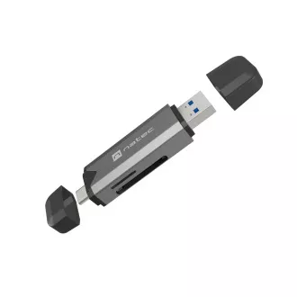 Cititor de carduri Natec SCARAB 3 USB-A + USB-C 3.1 GEN 1/microSD/microSDHC/microSDXC/SD/SDHC/SDXC/T-Flash