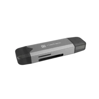 Cititor de carduri Natec SCARAB 3 USB-A + USB-C 3.1 GEN 1/microSD/microSDHC/microSDXC/SD/SDHC/SDXC/T-Flash Cititor de carduri Natec SCARAB 3 USB-A + USB-C 3.1 GEN 1/microSD/microSDHC/microSDXC/SD/SDHC/SDXC/T-Flash
