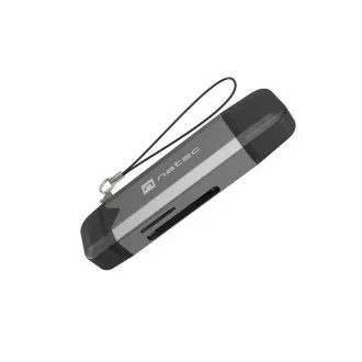Cititor de carduri Natec SCARAB 3 USB-A + USB-C 3.1 GEN 1/microSD/microSDHC/microSDXC/SD/SDHC/SDXC/T-Flash Cititor de carduri Natec SCARAB 3 USB-A + USB-C 3.1 GEN 1/microSD/microSDHC/microSDXC/SD/SDHC/SDXC/T-Flash