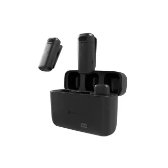 Microfon mobil wireless Natec HOPPER LAVALIER USB-C, 2 buc.