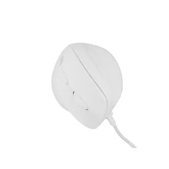Mouse vertical Natec CRAKE 2 PRO/Vertical/Optic/Pentru dreptaci/12.400 DPI/Cu fir USB-A/Alb