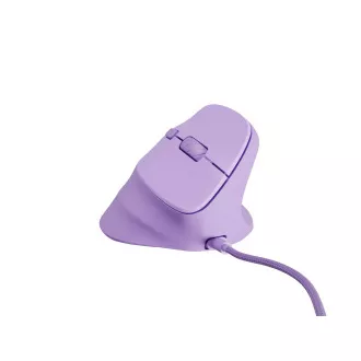 Mouse vertical Natec CRAKE 2 PRO/Vertical/Optic/Pentru dreptaci/12.400 DPI/Cu fir USB-A/Mov